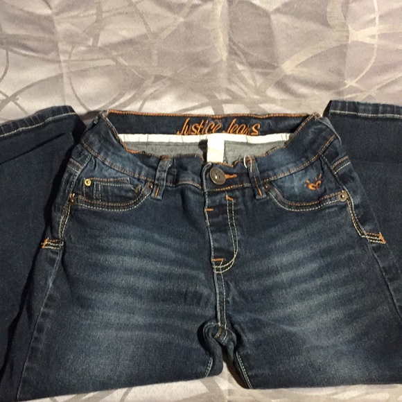 SALE ππ JUSTICE JEANS Skinny Girls Jeans π - Picture 1 of 3